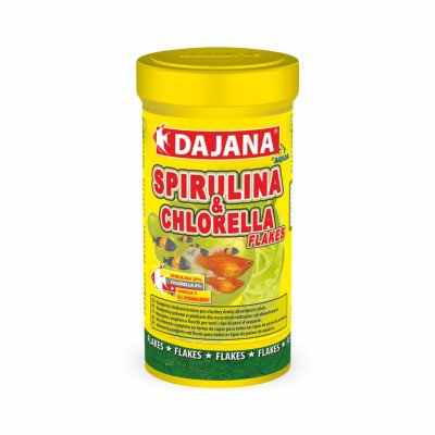 Dajana Spirulina & chlorela Flakes 250 ml – Zboží Mobilmania