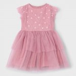 Mayoral dětské tylové šaty s flitry 3914-52 – Zboží Mobilmania