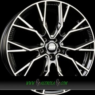 AEZ Toronto 8x18 5x112 ET54 black polished – Hledejceny.cz