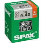 Spax Wirox Univerzální vrut T-Star plus, ø 4 × 40 mm, TX20, zápustná hlava, 125 ks 4191010400407 – Hledejceny.cz