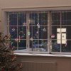 Vánoční osvětlení DKD HOME DECOR Dálkové ovládání pohádkových světel hvězda a měsíc 345 LED barevných