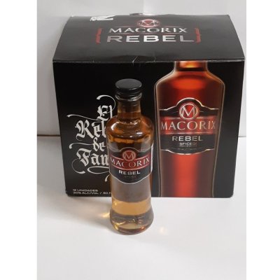 Macorix Rebel Spiced Premium Craft MINI 30% 0,05 l (holá láhev)