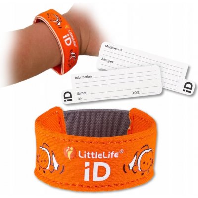 identifikační náramek LittleLife Safety iD Strap Clownfish – Hledejceny.cz
