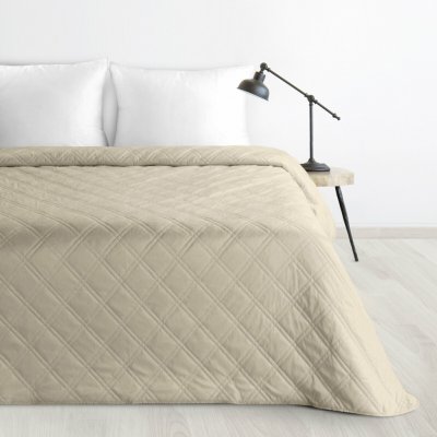 Design 91 PŘEHOZ NA POSTEL LUIZ8 220X240 CM BÉŽOVÝ – Zboží Dáma