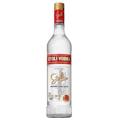 Stolichnaya vodka GOLD 40% 0,7 l (holá láhev) – Zboží Dáma