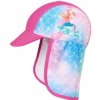Dětská čepice Mořská panna s ochranným krytem proti UV záření