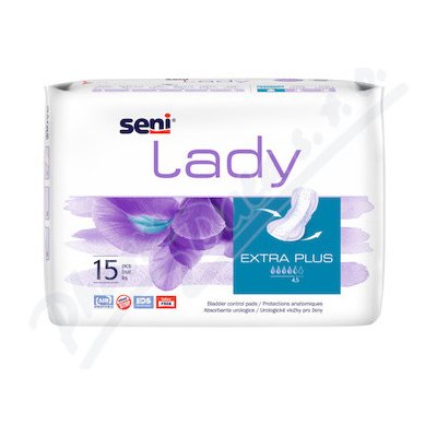 Seni Lady Extra Plus inkontinenční vložky 15 x 33 cm 590 ml 15 ks – Zboží Mobilmania