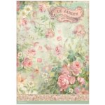 Rýžový papír Růžový parfém Le Jardin Stamperia A4 – Zboží Dáma
