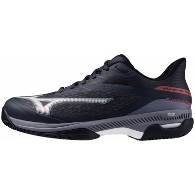 Mizuno Wave Exceed Court Clay M Odyssey Gray/White/Bluegranite – Zboží Dáma