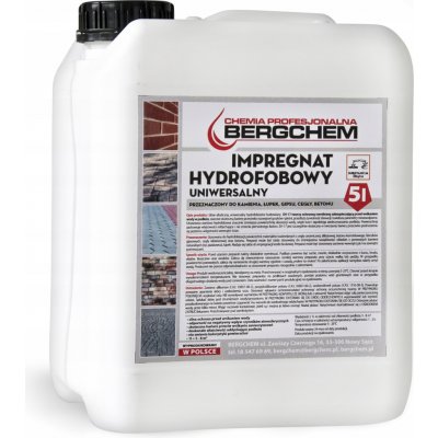 Impregnace Bergchem na betonu, kámen, dlažbu, bezbarvá, 5 l – Hledejceny.cz