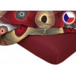 Dadka prostěradlo jersey bordó 90x200x20 – Sleviste.cz