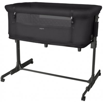 Espiro přístavná postýlka Cloud 10 Black shadow – Zboží Mobilmania