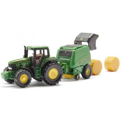 Siku Traktor JOHN DEERE 7530 s lisem JD 990 1665