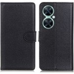 Litchie knížkové pouzdro na Huawei Nova 11i - černé – Sleviste.cz