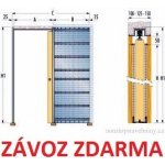 ECLISSE jednokřídlé 800mm do zdi – Zboží Mobilmania