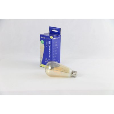 Tesla Lighting LED žárovka Cone Bulb Vintage E27, 4,2 W, 380 lm, 2400 K, zlatá – Hledejceny.cz