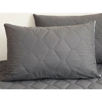 Xpose Prošívaný chránič polštáře šedý 70x90 – Zboží Dáma