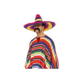 mexické sombrero barevné