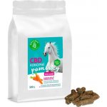 ZELENÁ ZEMĚ CBD pamlsky pro koně mrkev 0,5 kg – Zboží Dáma