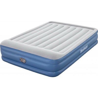 Bestway Tritech Queen comfort 203 x 152 x 46 cm se zabudovanou pumpou – Zboží Dáma