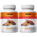 MycoMedica Reishi 50% polysacharidů 2 x 90 kapslí – Hledejceny.cz
