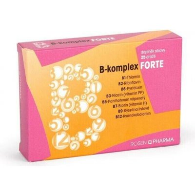 Rosen B-komplex FORTE drg.25 20 ks – Hledejceny.cz