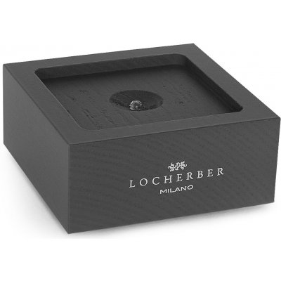 Locherber Milano dřevěný podstavec s LED podsvícením pro difuzér 100 ml napájení na baterie 3 x AAA