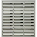 3MH s.r.o. Poštovní schránka MB 01-300x90x370 v sestavě pro zazdění Barva: RAL 9006 stříbrná – Hledejceny.cz