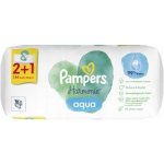 Pampers Aqua Harmonie dětské čisticí ubrousky 3 x 48 ks – Zboží Dáma