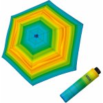 Doppler Fiber Havanna Happy green dámský skládací deštník vícebarevný – Zboží Dáma