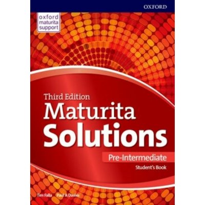 Maturita Solutions, 3rd Edition Pre-Intermediate Student´s Book Slovenská verze – Zbozi.Blesk.cz