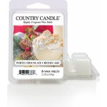 Country Candle White Chocolate Cheesecake Vonný Vosk 64 g – Zboží Dáma
