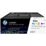 HP 312A originální tonerová kazeta azurová, purpurová, žlutá CF440AM – Zboží Živě