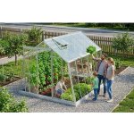 LANITPLAST LIMES Viva skleník V7/3 2,47x3 m čiré sklo 3 mm LG4705 – Zboží Mobilmania