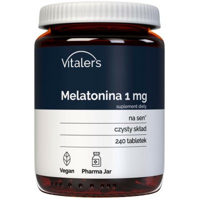 Vitaler's Melatonin 1 mg 240 kapslí – Hledejceny.cz