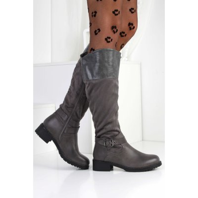 Super in Vysoké kozačky na podpatku 6846D.G – Zbozi.Blesk.cz