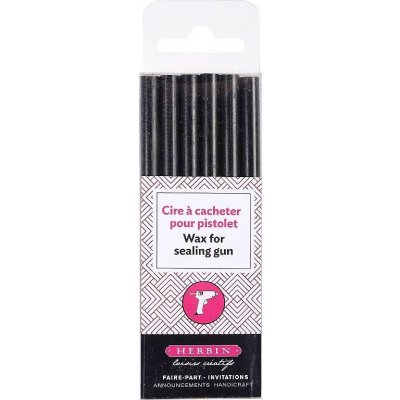Herbin Pečetní vosk černá 6 ks – Zboží Dáma