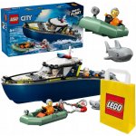 LEGO® City 60456 Honička v policejní lodi – Zboží Živě