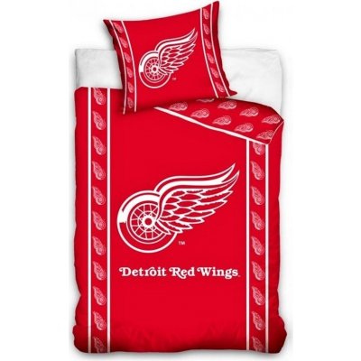 TipTrade CZ Hokejové povlečení NHL Detroit Red Wings bavlna 140x200 70x90 – Zboží Mobilmania