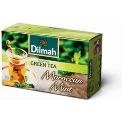 Dilmah Zelený čaj s marockou mátou 20 x 1,5 g – Zboží Mobilmania