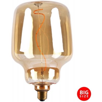 Polux LED žárovka DECO VINTAGE S180 E27/4W/230V 1800K SA1786 – Zboží Mobilmania