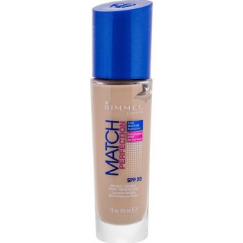 Rimmel London Match Perfection Foundation SPF20 make-up 10 Light Porcelain 30 ml