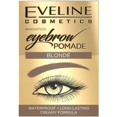 Eveline Eyebrow Pomade Blonde gel pro úpravu obočí 4 g – Zboží Dáma