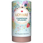 Lovaré CHAMPAGNE SPLASHES, černý a zelený sypaný čaj 80 g – Hledejceny.cz