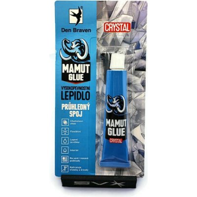 Den Braven MAMUT GLUE CRYSTAL transparentní lepidlo mini 25 ml – Hledejceny.cz