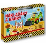 Náklaďáky a bagry Box s magnety – Zboží Dáma