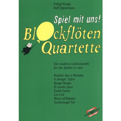 BLOCKFLOTEN QUARTETTE kvartet zobcových fléten SATB – Zboží Mobilmania