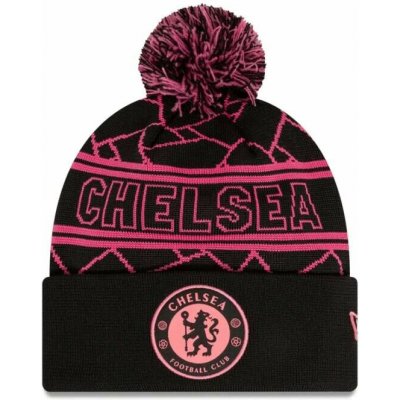 Chelsea vintage čepice černá s bambulí – Hledejceny.cz