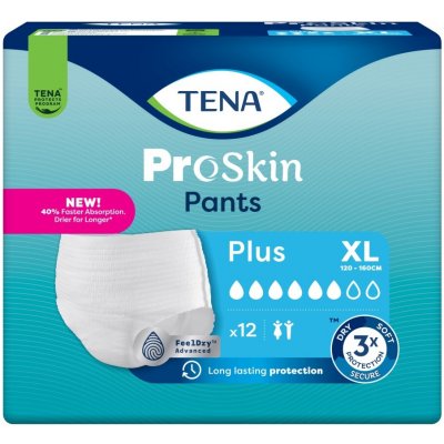 TENA Proskin Pants Plus XL 12 ks – Hledejceny.cz