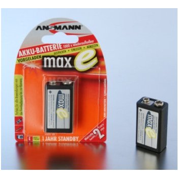 Ansmann maxE 9V 200mAh 1ks 08766